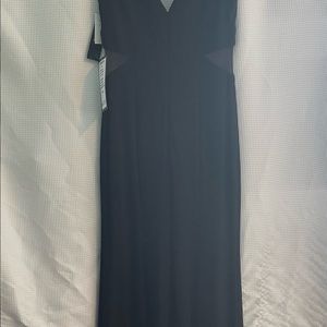 NWT, X by Xscape Illusion-inset Mermaid Gown Size 4 Petite